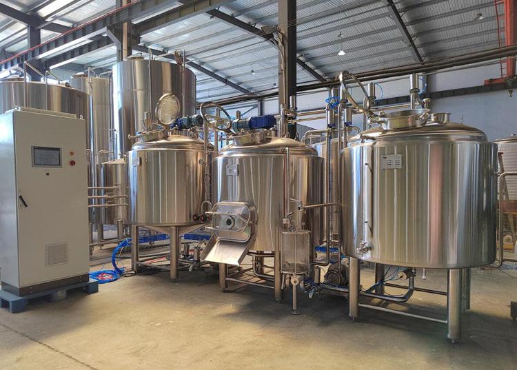 1000L brewery system,2000L fermenter,3-Vessel brewhouse,Automatic brewery equipment